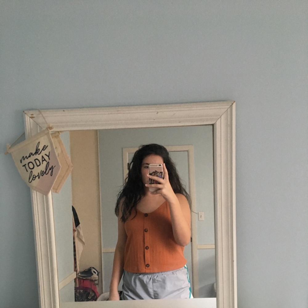Cute fall tank top